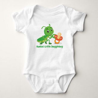 Tantas Schnurrbart Bug Baby Bodysuit Strampler