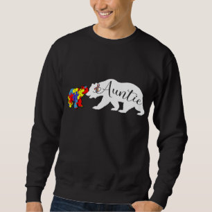Tantchen Bären Autismus Aufklärung Monat Tante Fra Sweatshirt