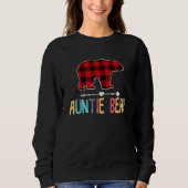 Tantchen Bear Buffalo Kariert Sweatshirt (Vorderseite)