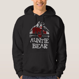 Tantchen Bear Christmas Pajama Red Kariert Buffalo Hoodie