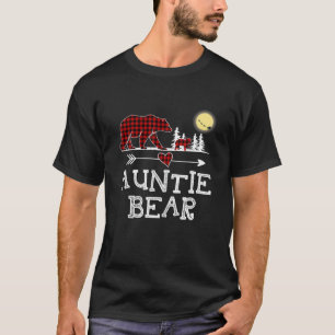 Tantchen Bear Christmas Pajama Red Kariert Buffalo T-Shirt