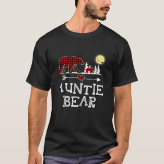 Tantchen Bear Christmas Pajama Red Kariert Buffalo T-Shirt