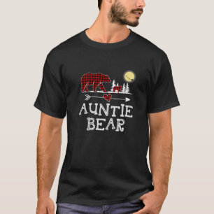 Tantchen Bear Christmas Pajama Red Kariert Buffalo T-Shirt