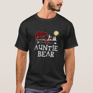 Tantchen Bear Christmas Pajama Red Kariert Buffalo T-Shirt
