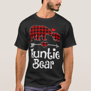 Tantchen Bear Christmas Pajama Red Kariert Buffalo T-Shirt