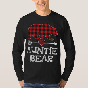 Tantchen Bear Christmas Pajama Red Kariert Buffalo T-Shirt