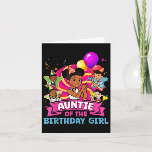 Tantchen Das Geburtstagskind Party Pink Doll Famil Karte