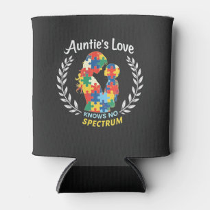 Tantchens Liebe kennt kein Autismus-Spektrum-Bewus Dosenkühler