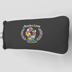 Tantchens Liebe kennt kein Autismus-Spektrum-Bewus Golf Headcover
