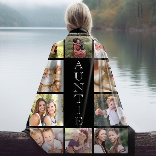 Tante 10 Foto Collage Black Sherpadecke