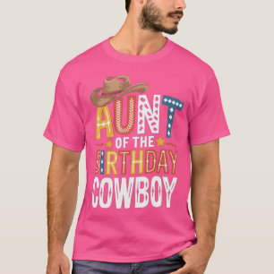 Tante 1. Geburtstag Cowboy Western lustig T-Shirt