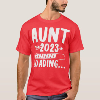 Tante 2023 Ladung bald zu Tante Schwangerschaft An T-Shirt