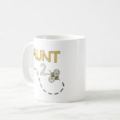 Tante 2 Biene Kaffeetasse (Vorderseite Links)