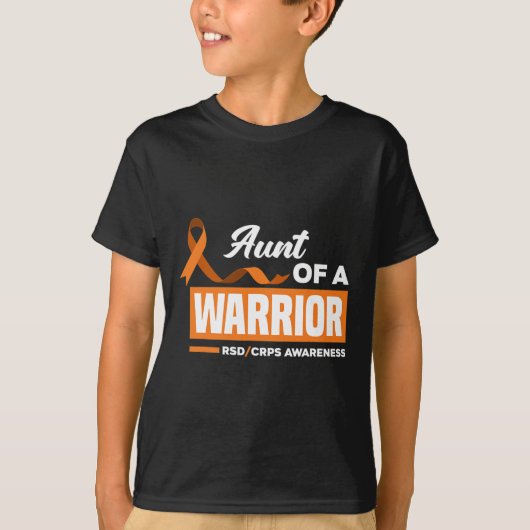 Tante a Warrior Support Unterstützung Rsd Crps Awa T-Shirt (Vorderseite)