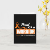 Tante a Warrior Support Unterstützung RSD CRPS-Sof Karte (Gelbe Blume)