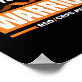 Tante a Warrior Support Unterstützung RSD CRPS-Sof Poster (Ecke)