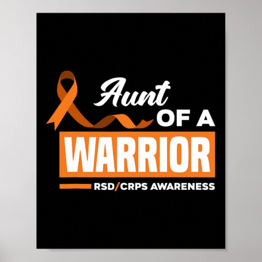Tante a Warrior Support Unterstützung RSD CRPS-Sof Poster (Vorne)