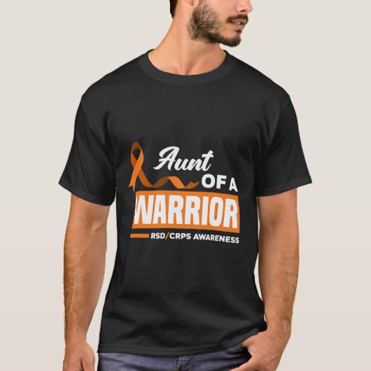 Tante a Warrior Support Unterstützung RSD CRPS-Sof T-Shirt (Vorderseite)