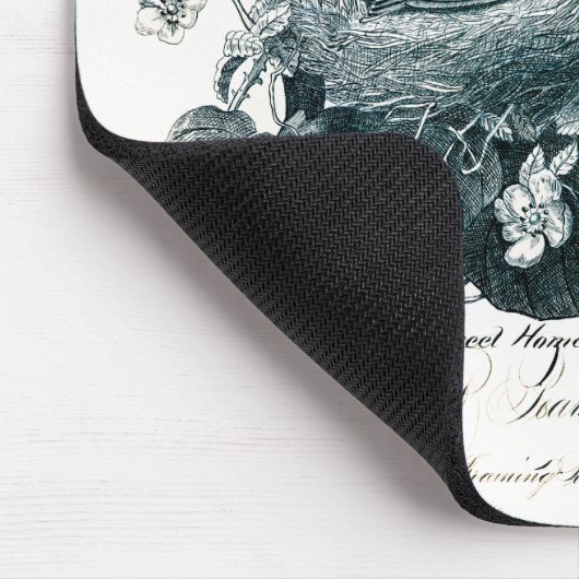 Tante Abbys Birds Sketch Mousepad (Ecke)