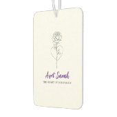 Tante Air Freshener - Das Herz unserer Familie Autolufterfrischer (Links)