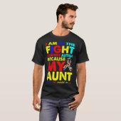 Tante Autism Awareness Puzzle Geschenk T-Shirt (Vorne ganz)