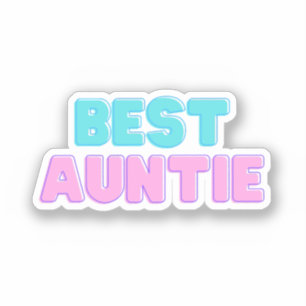 Tante Beste Aufkleber