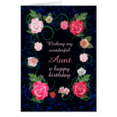 Tante Birthday Beautiful Rose (Vorne)