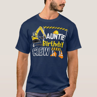 Tante Birthday Crew Construction s Gift T-Shirt