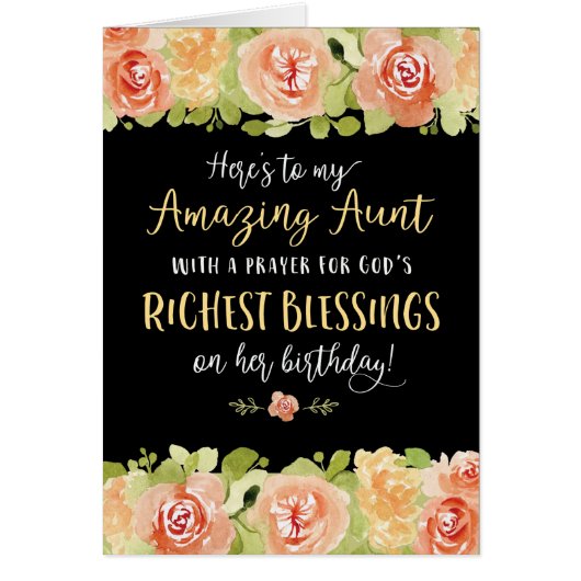 Tante Birthday, Hier ist meine Phantastische Tante (Vorne)