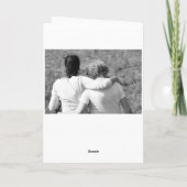 Tante Blume Geburtstagskarte Karte (Rückseite)