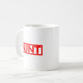 Tante-Briefmarke Kaffeetasse (Vorderseite Links)