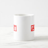 Tante-Briefmarke Kaffeetasse (Mittel)