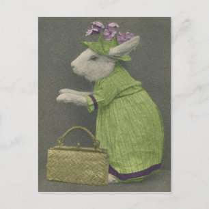 Tante Bunny Postkarte