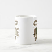 Tante Camo-Geschenk von Schwester Neue Babynamen-A Kaffeetasse (Mittel)