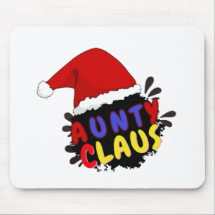 Tante Claus bringt zusätzlichen Glanz Mousepad