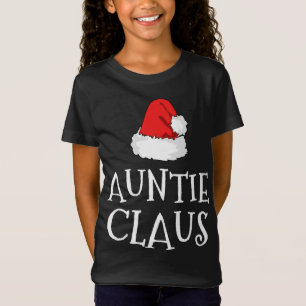 Tante Claus Christmas Hat Family Group Matching P T-Shirt