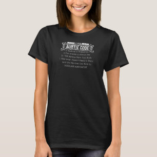 Tante Code Funny Tante Niece Graphic T-Shirt
