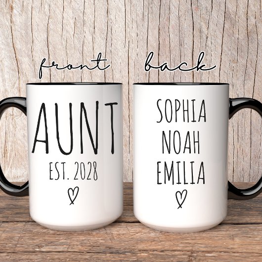 Tante Coffee Tasse | Custom Cool Tante Birthday Ge