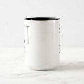 Tante Coffee Tasse | Custom Cool Tante Birthday Ge (Zentrum)