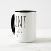 Tante Coffee Tasse | Custom Cool Tante Birthday Ge (Vorderseite Links)