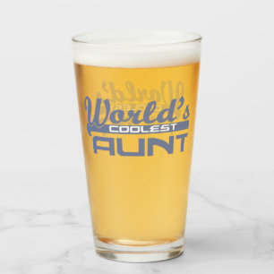 Tante Coolste der Welt Glas