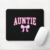 Tante Coquette Bogen Rosa Ästhetik Muttertag Tante Mousepad (Mit Mouse)