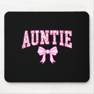 Tante Coquette Bogen Rosa Ästhetik Muttertag Tante Mousepad