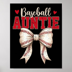 Tante Coquette Bysebyll Schleife Spieltag Mutterta Poster