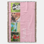 Tante definiert rosa Fotomaterial Decke (Vorderseite Vertikal)