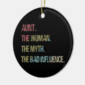 Tante den Frauenmythos Keramik Ornament (Links)