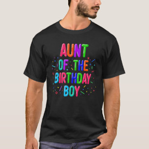 Tante der Ballonkolon-Familie zum Geburtstag T-Shirt
