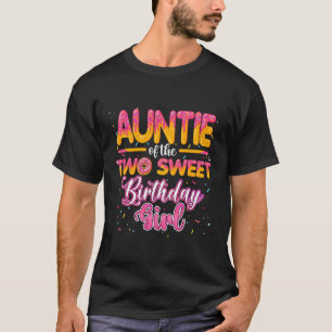 Tante der beiden süßen Geburtstagskarte Donut 2. T-Shirt