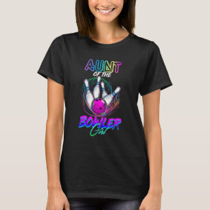 Tante der Bowler Girl Matching Family Bowling Pa T-Shirt