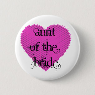 Tante der Braut Button